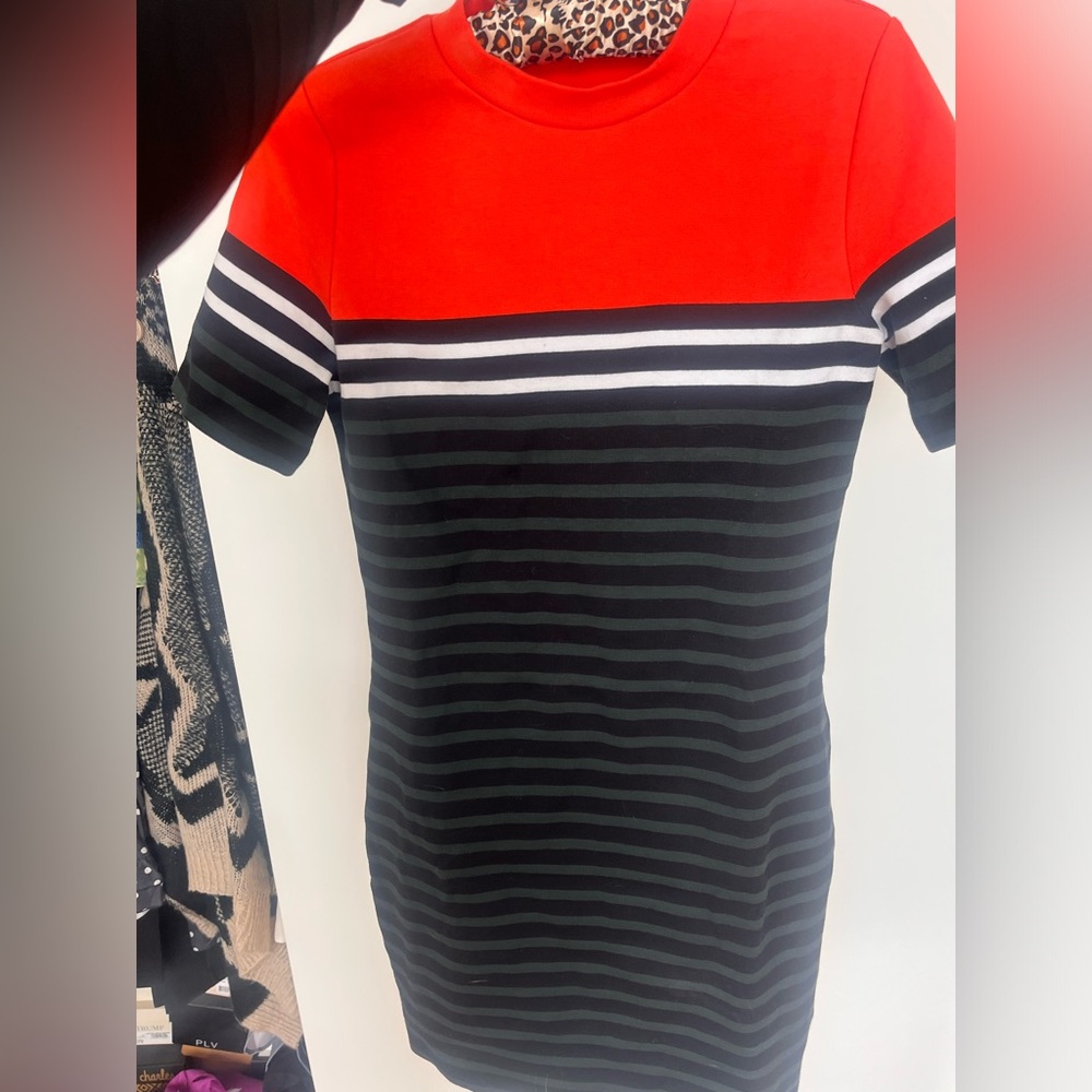 T by Alexander Wang Striped Dress - size medium